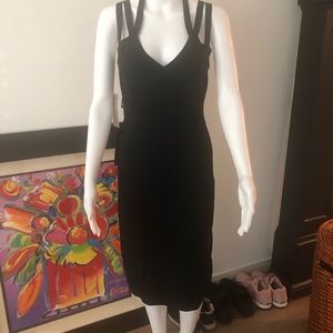 NWT Black BeBe Bondange dress